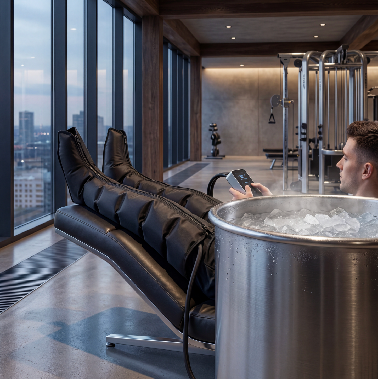 Masaj de compresie - Picioare complete 360° 