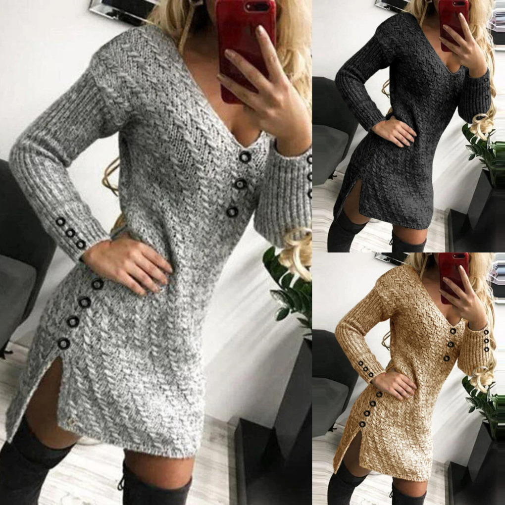 Elegante Wärme | Winter Kleid